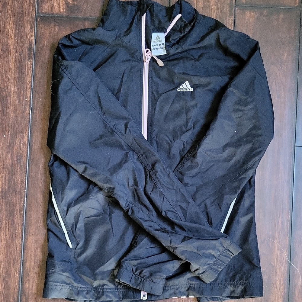 Adidas Black Lightweight Jacket
